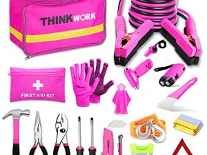 THINKWORK Kit d'urgence de voiture pour cadeaux