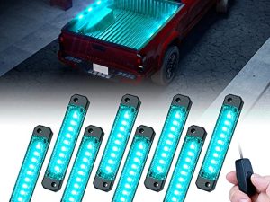 Xprite Cyan Truck Pickup Bed Light Kits