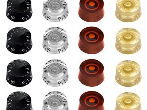 SAVITA 16 Pcs Boutons de Guitare Électrique