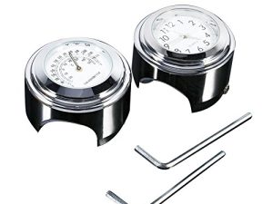 VGEBY Horloge de guidon de moto