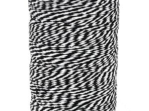 Ficelle vivifiante noire et blanche