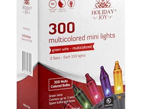 Guirlandes lumineuses de Noël Holiday Joy pour