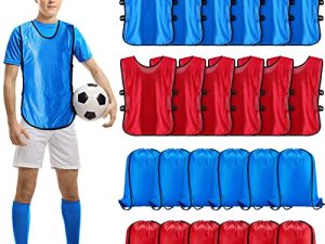 Zhehao 12 Pcs Scrimmage Gilets Sports Pinnies