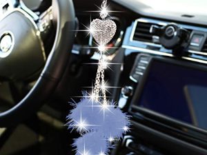 YIDEXIN Accessoires de voiture Bling pour femme