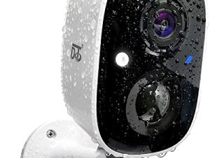 Caméra de sécurité extérieure sans fil rechargeable