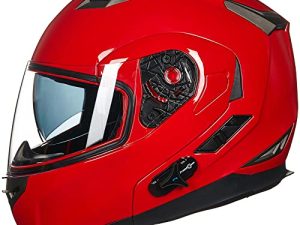 ILM Bluetooth intégré modulaire rabattable casque de