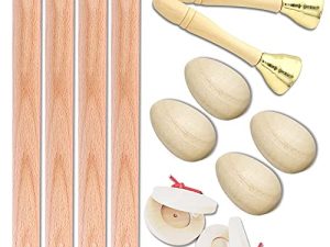 Smilerain Lot de 12 baguettes rythmiques pour