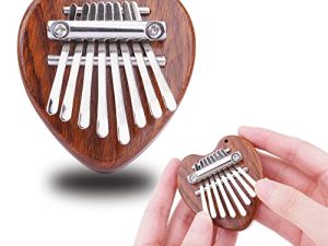 Wellerly 8 Key Mini Kalimba Thumb Piano