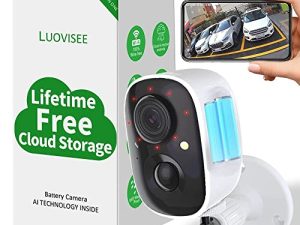 Luovisee Caméra de sécurité domestique sans fil
