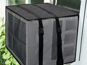 Luxiv Couverture de climatiseur de fenêtre en