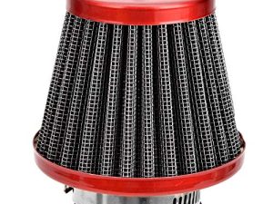 HIAORS Filtre à air rouge pour moto