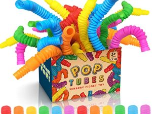 Lot de 24 mini tubes pop Fidget