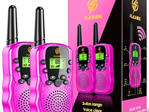 Lot de 2 talkies-walkies pour enfants :