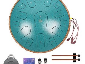 Yasisid Steel Tongue Drum 14 pouces Instruments