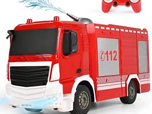 DOUBLE E Télécommande Camion De Pompier Jouet