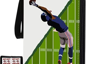 Classeur de cartes de football avec manches