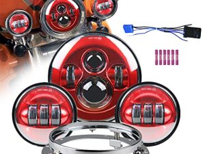 Akmties Phare LED rouge 17