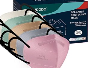 HALIDODO Lot de 100 masques KN95 emballés