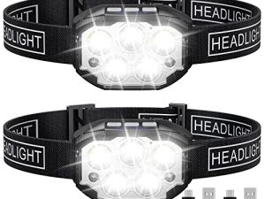 Lampe frontale rechargeable