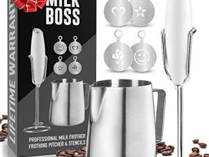 Milk Boss Mousseur à lait pour café