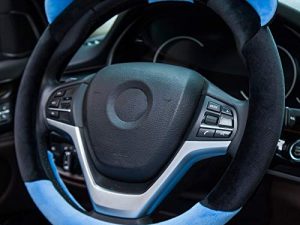 ChuLian Housse de volant de voiture en