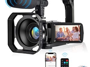lovpo Caméra vidéo 4K