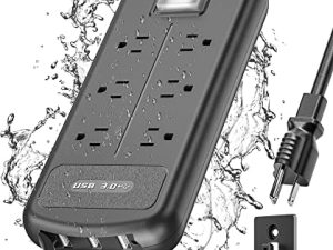 Multiprise USB extérieure résistante aux intempéries