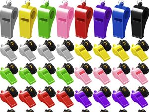 Yunsailing Lot de 32 sifflets en plastique