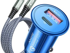 [Certifié Apple MFi] Chargeur de voiture iPhone