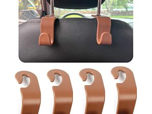 Smeyta Lot de 4 crochets de voiture