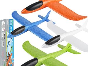 BooTaa Lot de 4 jouets d'avion