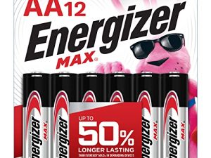 Piles AA Energizer (12 pièces)