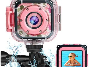 PROGRACE Appareil photo étanche pour enfants -
