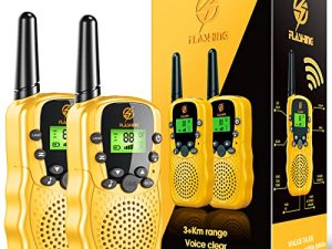Lot de 2 talkies-walkies pour enfants :