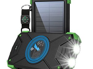 BLAVOR Chargeur Solaire Power Bank