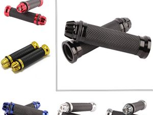 Poignées de guidon de moto 7/8 "pour
