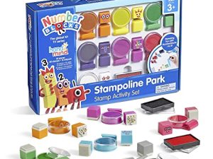 hand2mind Numberblocks Stampoline Park Stamp Activity Set