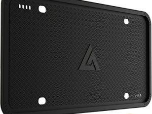 Aujen Cadres de plaque d'immatriculation en silicone