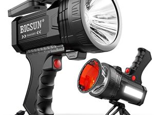 BIGSUN Projecteur rechargeable
