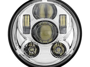 SUNPIE Phare LED argenté brillant 5-3/4 5