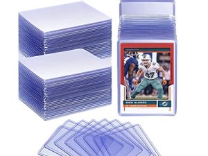 80 PCS Baseball Card Holder Sleeves 3"