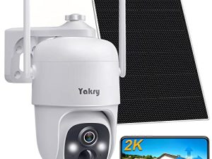 Caméras de sécurité Yakry WiFi extérieur sans