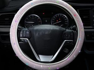 LETADUTO Bling Housse de Volant de Voiture