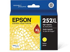 Cartouche d'encre jaune haute capacité EPSON T252