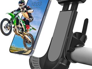 Asunby Support de téléphone de vélo rotatif