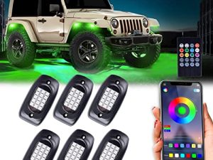 Kit de feux de roche LED RVB