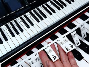 Autocollants pour clavier de piano