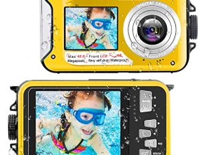 YISENCE Appareil photo numérique étanche Caméra sous-marine