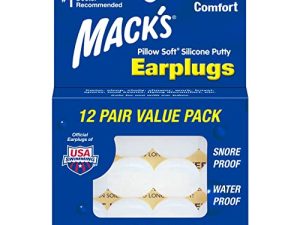 Bouchons d'oreille en silicone souple Mack's Pillow