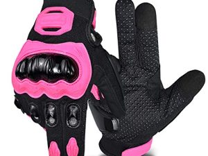 ELCYCO Gants de moto pour femmes écran